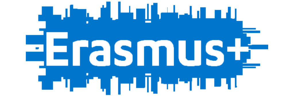 Erasmus logo wit